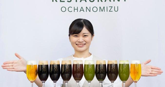 “抹茶ハイボール”が気になる！　毎年人気の「抹茶ビアガーデン」に新作