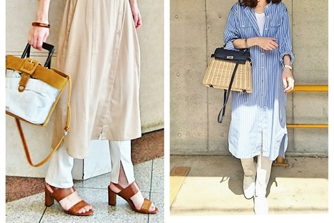 UNIQLOのスリットレギンスが優秀！　トレンド感のカギは丈とシルエット