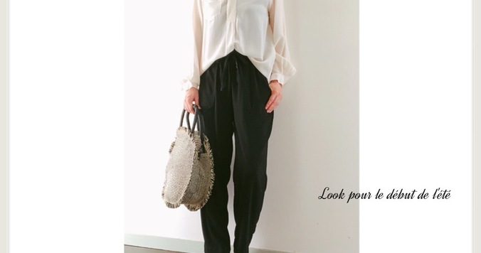 ZARAのフルイドパンツなら、3990円でパリジェンヌ風コーデが完成