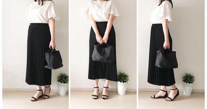 UNIQLO「マーセライズコットンフレアスリーブT」が最強！　1500円で涼しく細見え