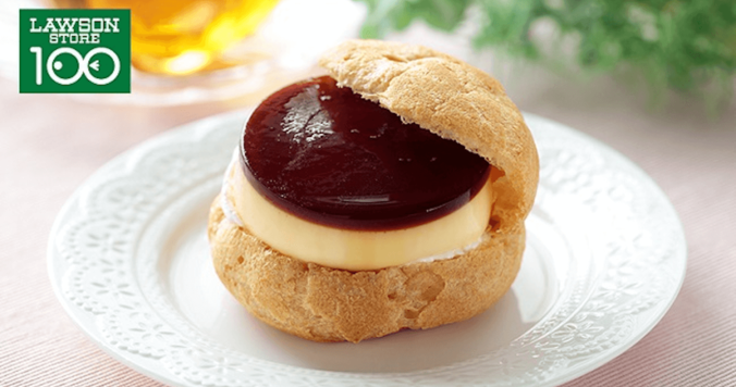 ローソンストア100の「プリンのせちゃったシュー」に感動！　話題のコンビニスイーツ実食レポ