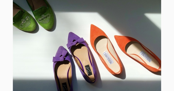 フラットシューズでもスタイルアップ！　黄金バランスの３つのコツ