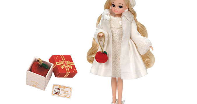 大人向けリカちゃん「LiccA」とHELLO KITTYがコラボ。ホワイトコーデで洗練