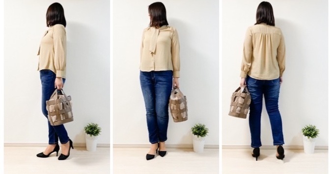 GU「ドットボウタイブラウス」が優秀。1990円で全方位きれい！