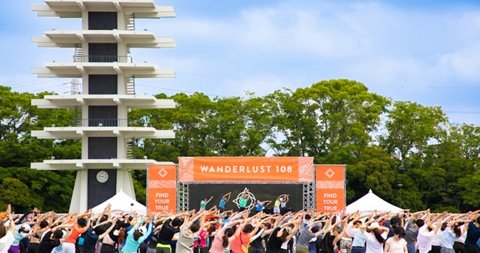 国内最大級のマインドフルネスイベント「WANDERLUST 108」が10月に東京・大阪で開催！
