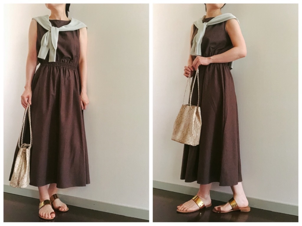 Guの美シルエットワンピース1490円 夏の着こなしテクニックをご紹介 Dress ドレス
