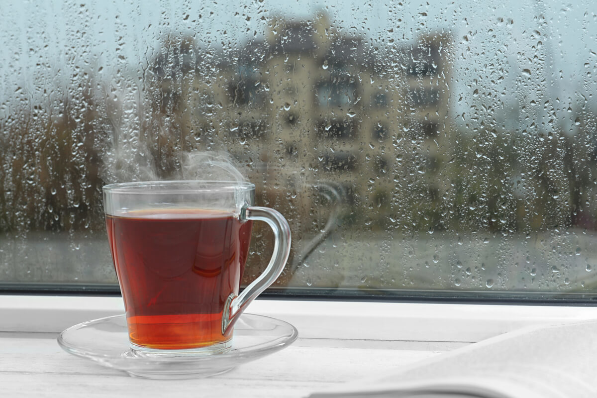 雨の日　運気