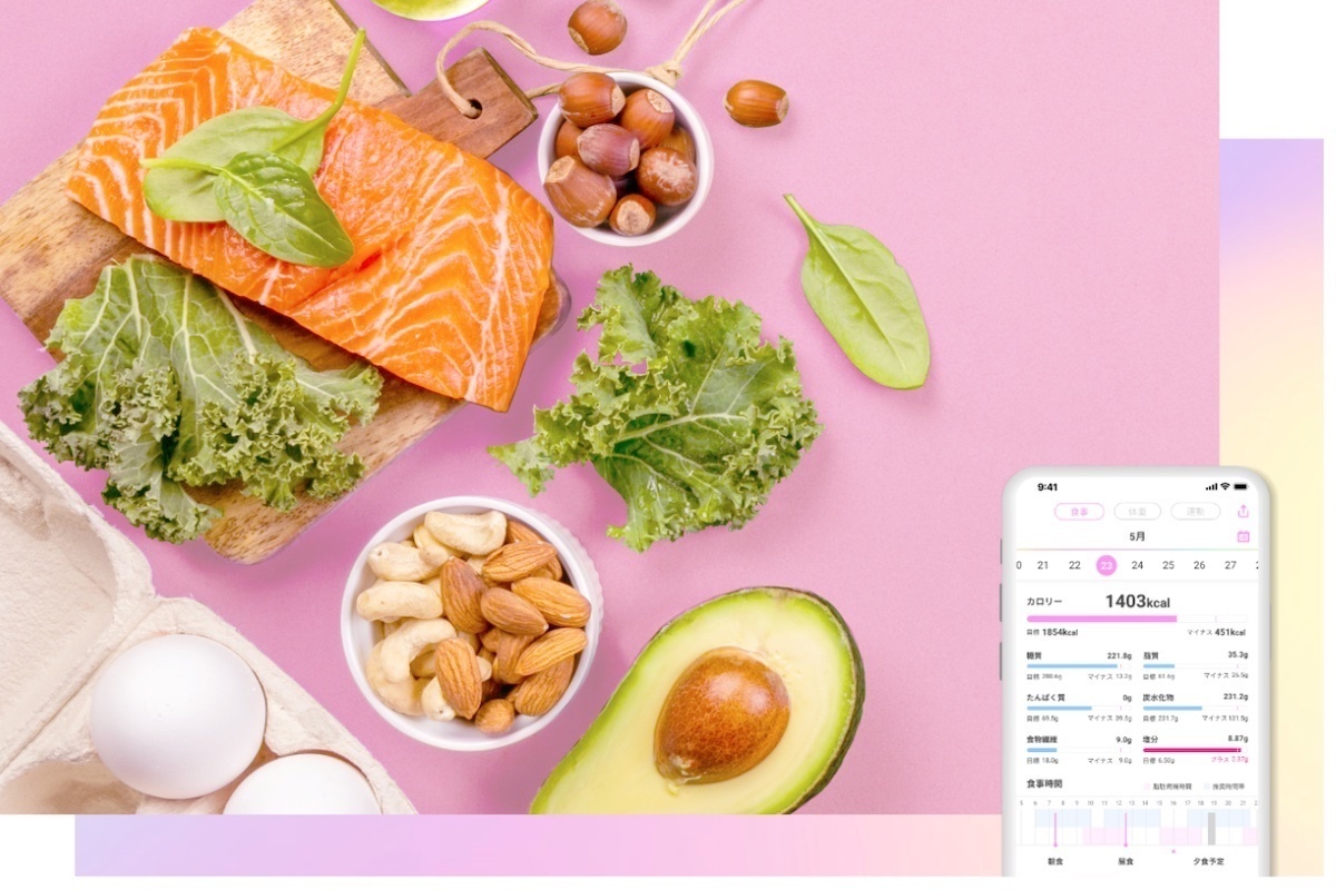 ダイエットの記録ができるアプリ